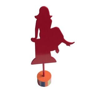 Metal Die Cut Photo Holder Magnetic Base Home Office Desk Decor